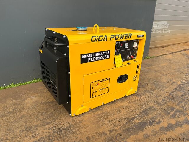 Tilslag Giga power PLD8500SE 8 kVA silent generator