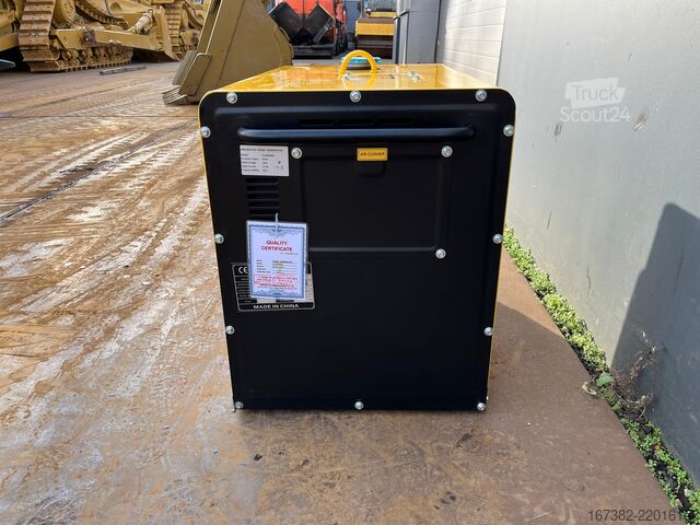 Tilslag Giga power PLD8500SE 8 kVA silent generator
