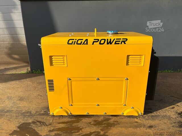 Tilslag Giga power PLD8500SE 8 kVA silent generator