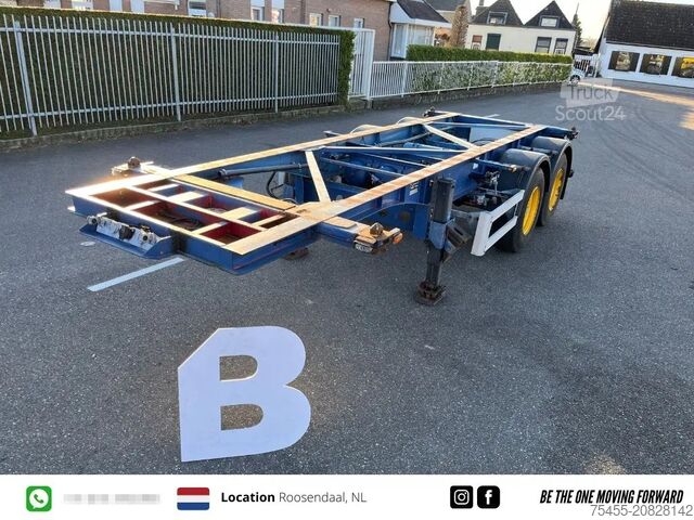 Kontejnerski transport Jiannis - ROR/DRUM - NL trailer - AIR suspension - 65.138