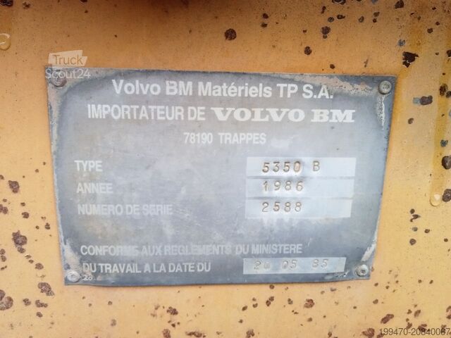 Articulated Dump Truck Volvo 5350