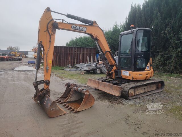 Mini Excavator  < 7t Case CX50B with 3 excavator buckets