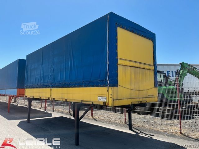 Rimorchio porta-cassa Kapp +Fils*Pritsche Plane Wechselbrücke*