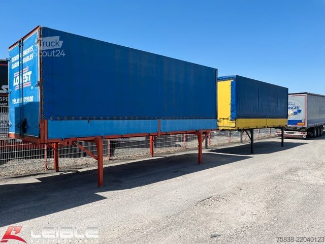 Rimorchio porta-cassa Kapp +Fils*Pritsche Plane Wechselbrücke*