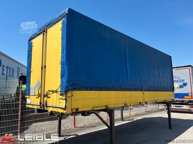Rimorchio porta-cassa Kapp +Fils*Pritsche Plane Wechselbrücke*
