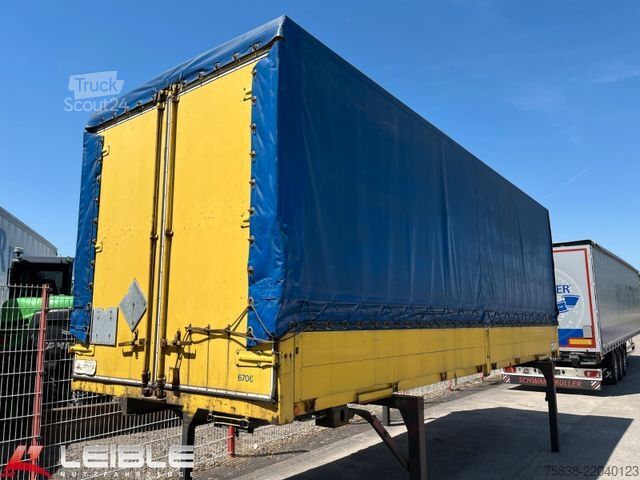 Rimorchio porta-cassa Kapp +Fils*Pritsche Plane Wechselbrücke*
