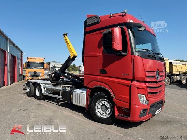 Kamion s kipom s pomičnim kontejnerom MERCEDES-BENZ Actros 2545* Hakenlift*Lift-Lenkachse*332TKM*