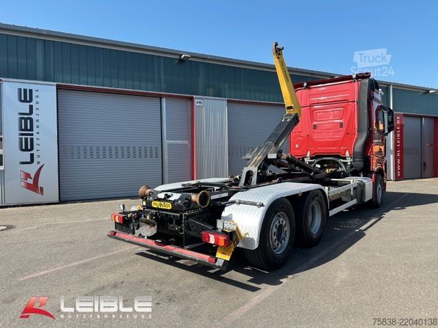 Kamion s kipom s pomičnim kontejnerom MERCEDES-BENZ Actros 2545* Hakenlift*Lift-Lenkachse*332TKM*