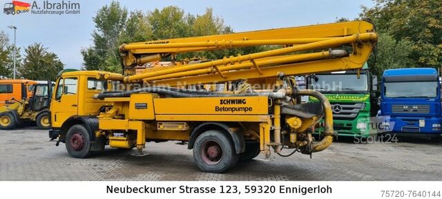 Автобетононасос Mercedes-Benz LK 1617, Schwing Betonpumpe, Oldtimer