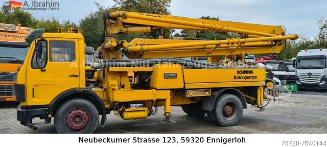 Автобетононасос Mercedes-Benz LK 1617, Schwing Betonpumpe, Oldtimer