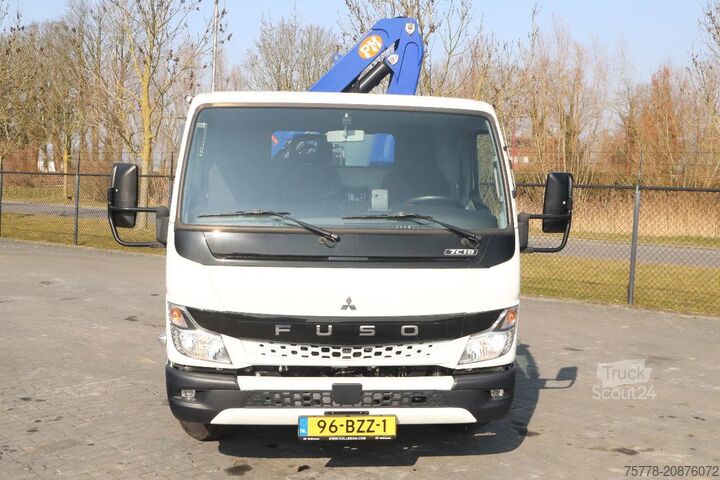 Volquete de 3 lados FUSO 7C18 | 4X2 | 3-WAY TIPPER | PM 6.5 KRAN /CRANE