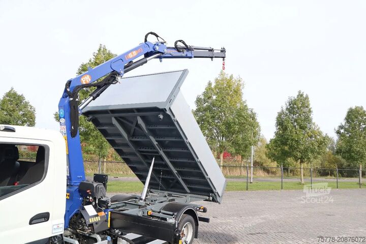 Volquete de 3 lados FUSO 7C18 | 4X2 | 3-WAY TIPPER | PM 6.5 KRAN /CRANE