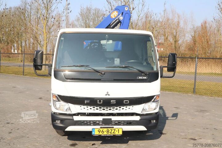 Tovornjak z žerjavom FUSO Canter 7C18 | 4X2 | 3-WAY TIPPER | PM 6.5 KRAN ...