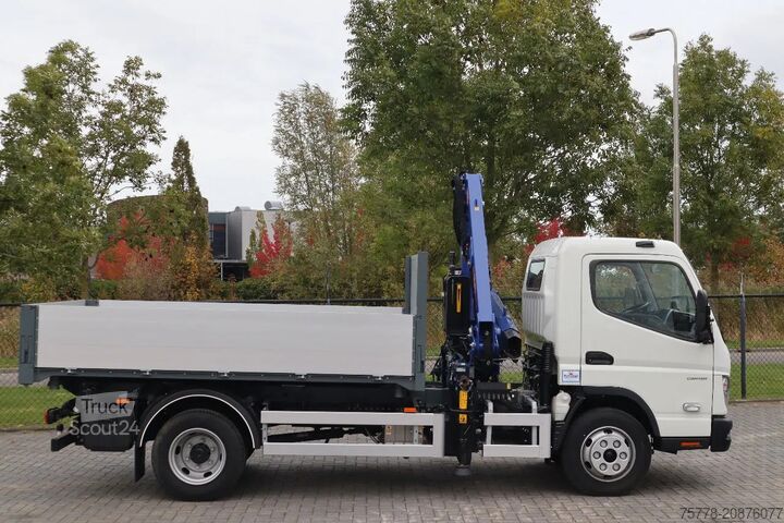 Tovornjak z žerjavom FUSO Canter 7C18 | 4X2 | 3-WAY TIPPER | PM 6.5 KRAN ...