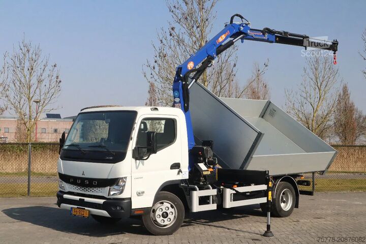 Tipper FUSO Canter 7C18 | 4X2 | 3-WAY TIPPER | PM 6.5 KRAN ...