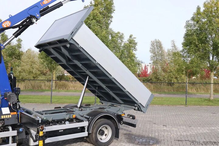 Volquete FUSO Canter 7C18 | 4X2 | 3-WAY TIPPER | PM 6.5 KRAN ...