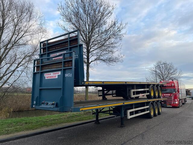 Platform römorku Haan OPL 45 Heavy Duty / Rungen-Potholes /BPW / 2x L...