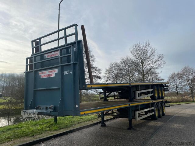 Platform römorku Haan OPL 45 Heavy Duty / Rungen-Potholes /BPW / 2x L...