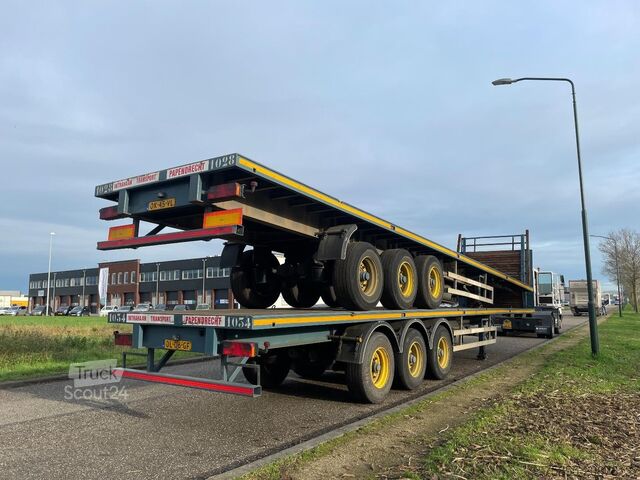 Platform römorku Haan OPL 45 Heavy Duty / Rungen-Potholes /BPW / 2x L...