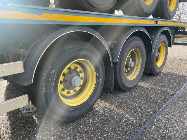 Platform römorku Haan OPL 45 Heavy Duty / Rungen-Potholes /BPW / 2x L...