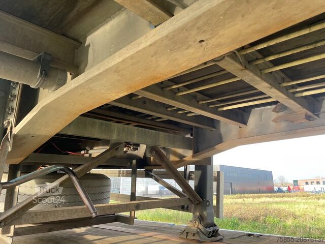 Platform römorku Haan OPL 45 Heavy Duty / Rungen-Potholes /BPW / 2x L...