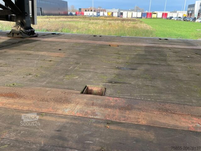 Platform römorku Haan OPL 45 Heavy Duty / Rungen-Potholes /BPW / 2x L...