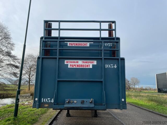 Platform römorku Haan OPL 45 Heavy Duty / Rungen-Potholes /BPW / 2x L...