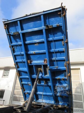 Camión volquete trilateral man TGS 18.480 4x4 BB AHK, Anbauplatte