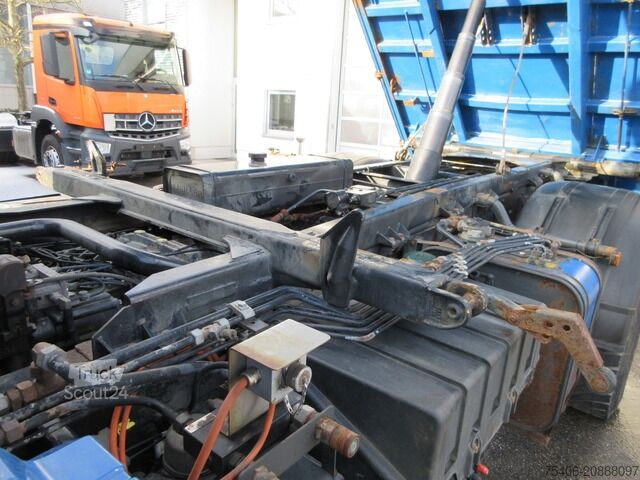 Camión volquete man TGS 18.480 4x4 BB AHK, Anbauplatte