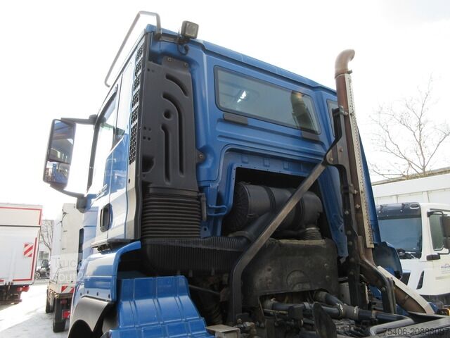 Camión volquete man TGS 18.480 4x4 BB AHK, Anbauplatte