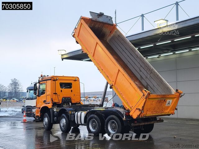 3-Seiten-Kipper Mercedes Arocs 3243 Arocs 8X4 14m3 Dautel 3-side tipper ...