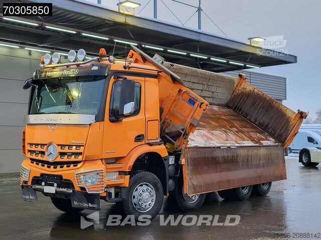 3-Seiten-Kipper Mercedes Arocs 3243 Arocs 8X4 14m3 Dautel 3-side tipper ...