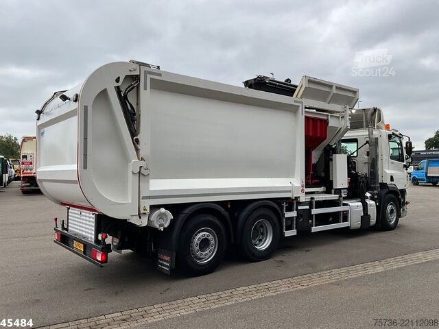 Bil for innsamling av avfall DAF FAN CF 290 Euro 6 Hiab 21 Tonmeter laadkraan