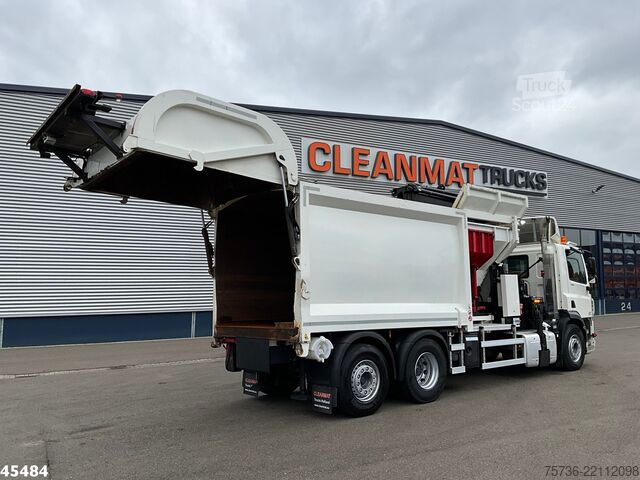 Bil for innsamling av avfall DAF FAN CF 290 Euro 6 Hiab 21 Tonmeter laadkraan