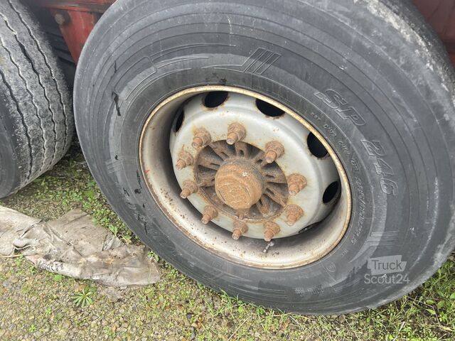 Nyitott félpótkocsi Fliegl SDS350  3 Achs Sattelauflieger