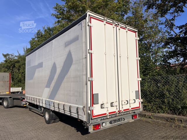 Rimorchio aperto con telone Ackermann Z-KA-F10.5/7,5  1 Achs Planenanhänger 10,5 t GG