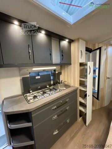 Husvagn HOBBY De Luxe 545 KMF Modell 2025 / 2000 Kg Achse