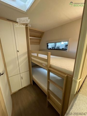 Husvagn HOBBY De Luxe 545 KMF Modell 2025 / 2000 Kg Achse