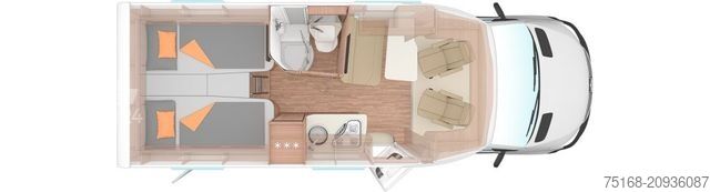 Teilintegriertes Wohnmobil WEINSBERG CaraCompact 640 MEG EDITION [PEPPER] Ehemaliger