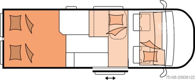 Kemperis HOBBY Vantana De Luxe K65 ET Abverkauf Vorjahresmodell