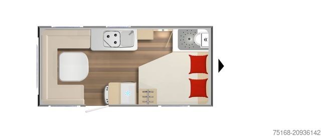 Caravana BÜRSTNER Premio 455 TS Dusche /  Paket 2