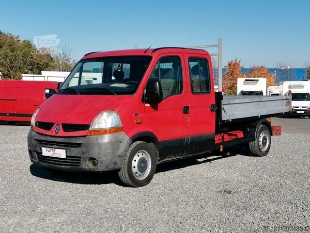 Kravas mikroautobuss ar pašizgāzēju RENAULT Master 2.5DCI KIPPER 3,1M/ AHK