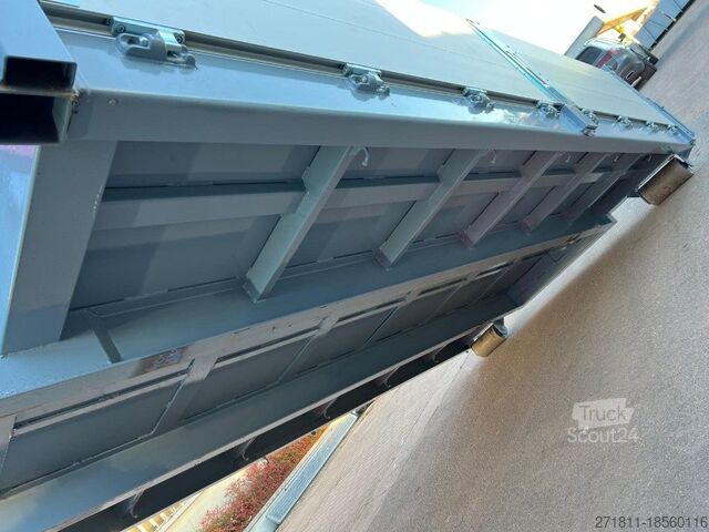 Kontejner s kavljem  CONTAINER SCARRABILE NUOVO A PIANALE CON SPONDE