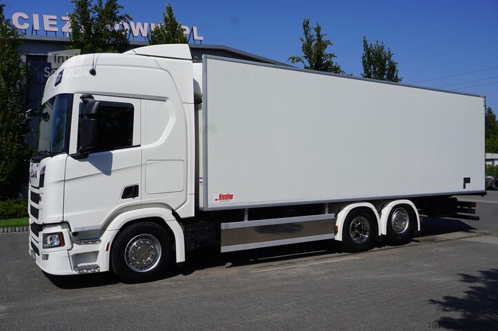 Hűtőkocsi SCANIA R500 Hook-Up Refrigerated Truck KIESLING