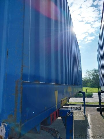 Châssis interchangeable avec structure caisson TULO Wechselbrücke