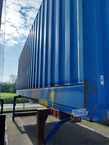 Châssis interchangeable avec structure caisson TULO Wechselbrücke