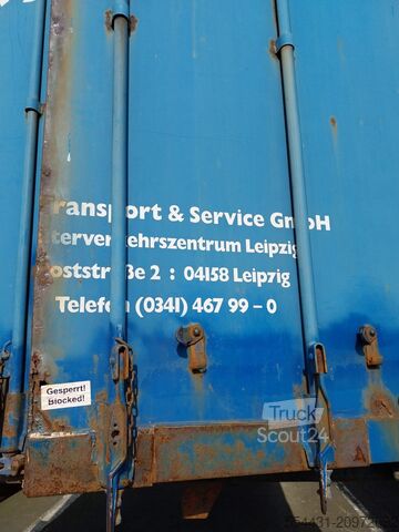 Châssis interchangeable avec structure caisson TULO Wechselbrücke