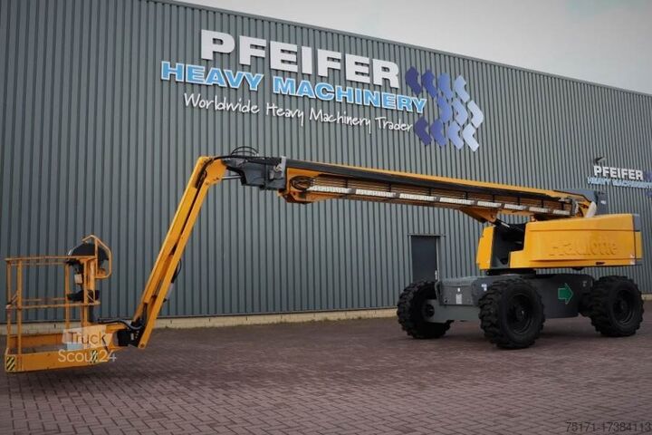 Telescopic platform Haulotte HT23RTJ O Valid inspection, *Guarantee! 4x4 Drive,