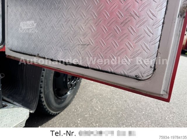 Vacuum tank truck MERCEDES-BENZ 1120AF 6-Gang TLF 16/25 firefighter Tank 2340l L