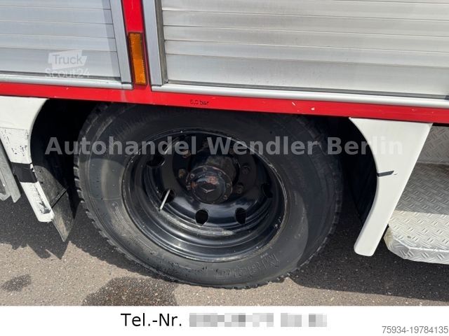 Vacuum tank truck MERCEDES-BENZ 1120AF 6-Gang TLF 16/25 firefighter Tank 2340l L